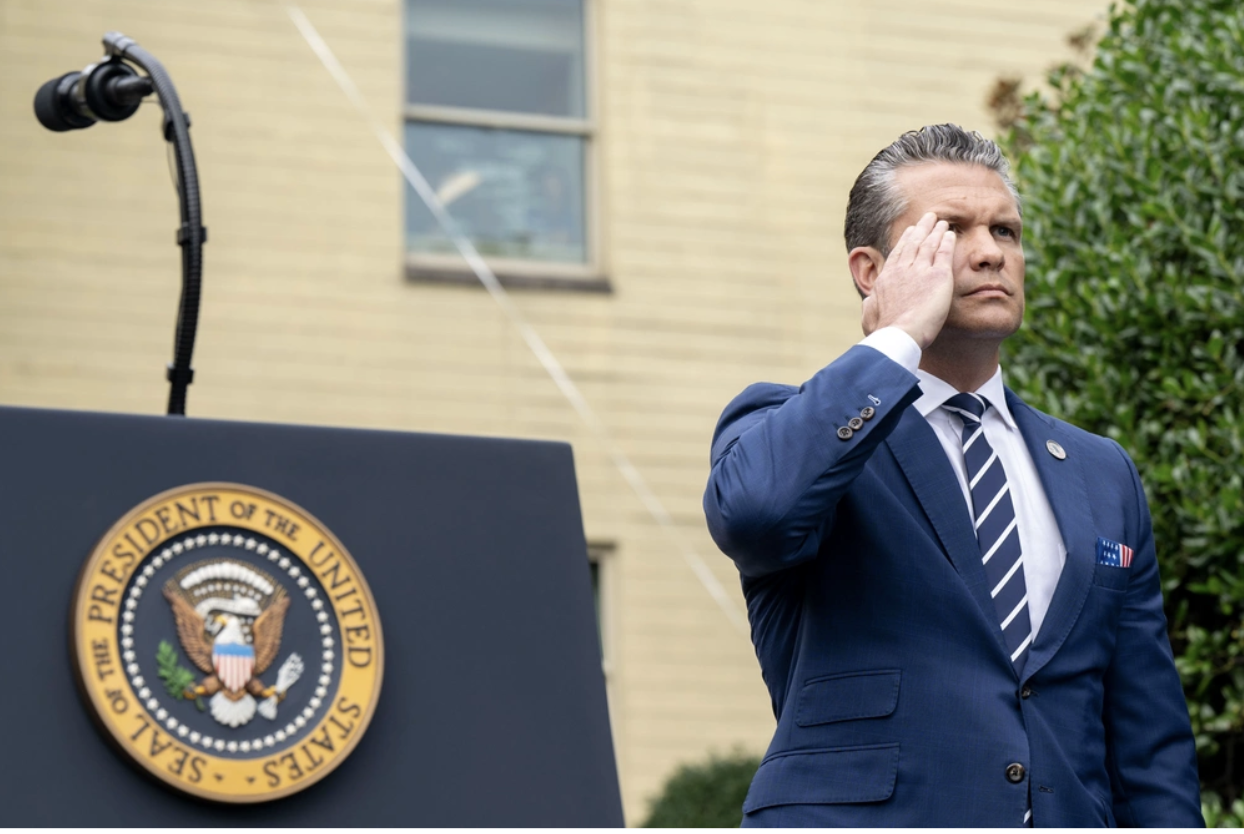 True patriot: Hegseth maintains BAC of .1776 at all times