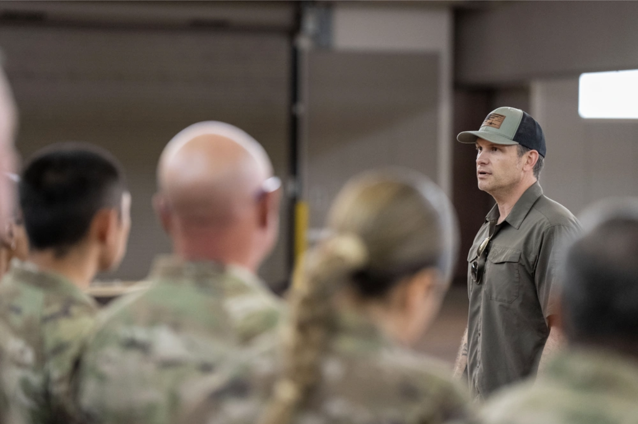 Hegseth says he supports contributions of ‘colored troops and broads’