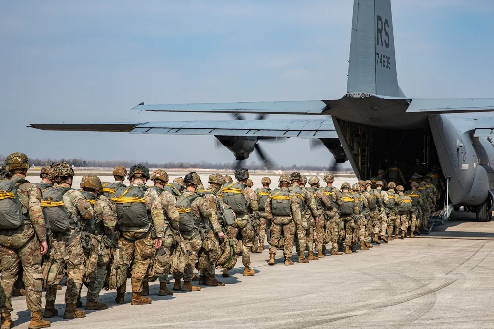 Most powerful military in history mobilized to arrest guy washing dishes